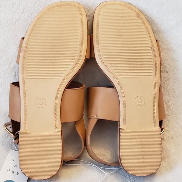 A New Day | Two Band Buckle Slide Sandals | NWT - Picture 4 of 6